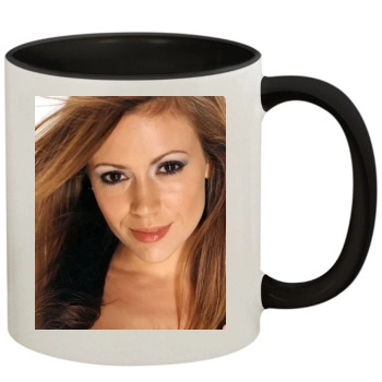 Alyssa Milano 11oz Colored Inner & Handle Mug