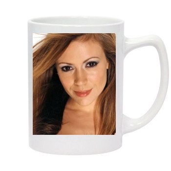 Alyssa Milano 14oz White Statesman Mug