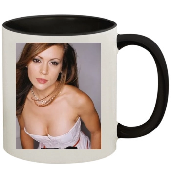 Alyssa Milano 11oz Colored Inner & Handle Mug