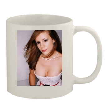 Alyssa Milano 11oz White Mug