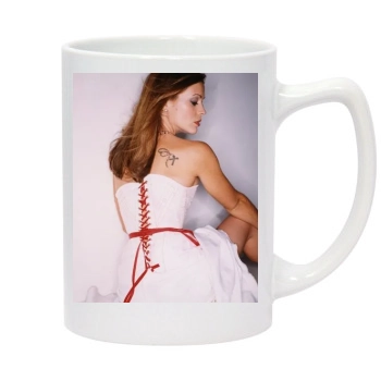 Alyssa Milano 14oz White Statesman Mug