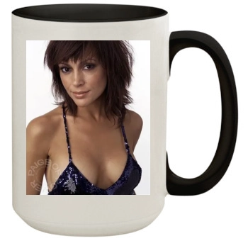 Alyssa Milano 15oz Colored Inner & Handle Mug