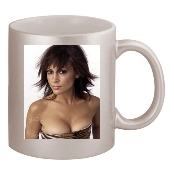 Alyssa Milano 11oz Metallic Silver Mug