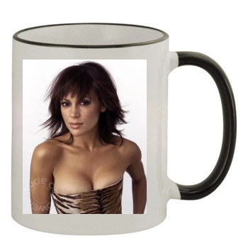 Alyssa Milano 11oz Colored Rim & Handle Mug