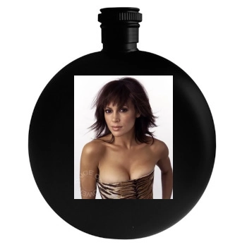 Alyssa Milano Round Flask