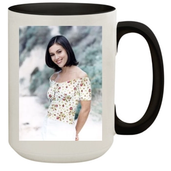 Alyssa Milano 15oz Colored Inner & Handle Mug