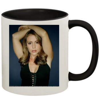 Alyssa Milano 11oz Colored Inner & Handle Mug