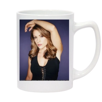 Alyssa Milano 14oz White Statesman Mug