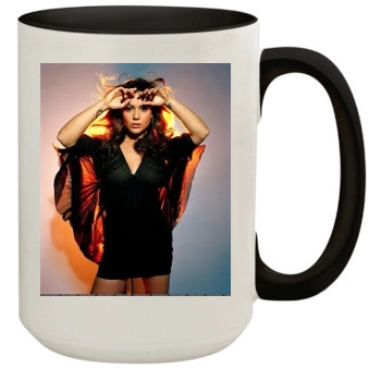 Alyssa Milano 15oz Colored Inner & Handle Mug