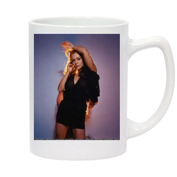 Alyssa Milano 14oz White Statesman Mug