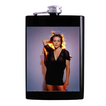 Alyssa Milano Hip Flask