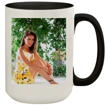 Alyssa Milano 15oz Colored Inner & Handle Mug