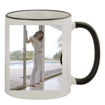 Alyssa Milano 11oz Colored Rim & Handle Mug