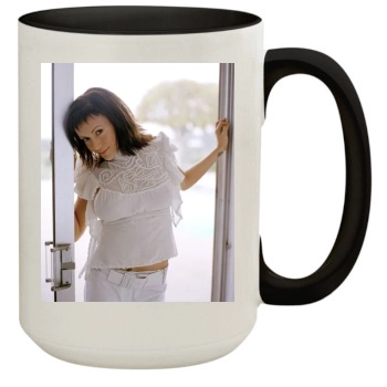 Alyssa Milano 15oz Colored Inner & Handle Mug