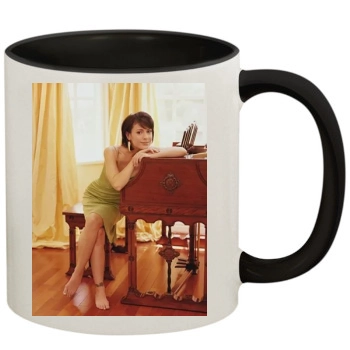 Alyssa Milano 11oz Colored Inner & Handle Mug