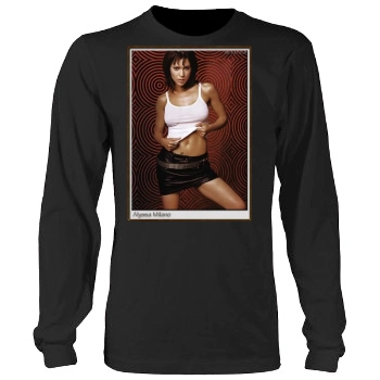 Alyssa Milano Men's Heavy Long Sleeve TShirt