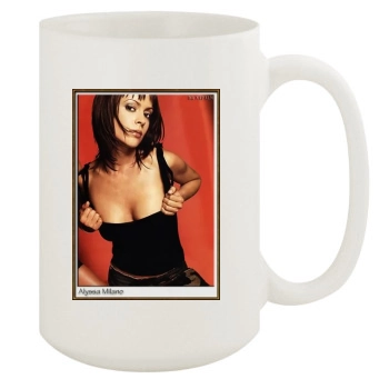 Alyssa Milano 15oz White Mug