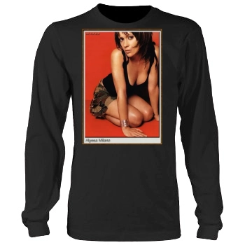 Alyssa Milano Men's Heavy Long Sleeve TShirt