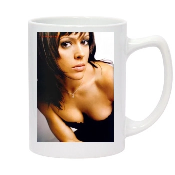 Alyssa Milano 14oz White Statesman Mug