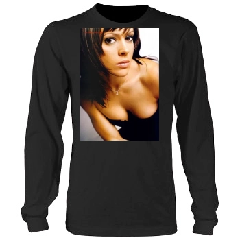 Alyssa Milano Men's Heavy Long Sleeve TShirt