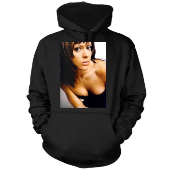 Alyssa Milano Mens Pullover Hoodie Sweatshirt