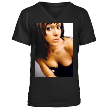 Alyssa Milano Men's V-Neck T-Shirt