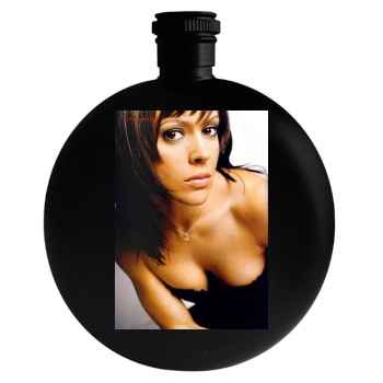 Alyssa Milano Round Flask