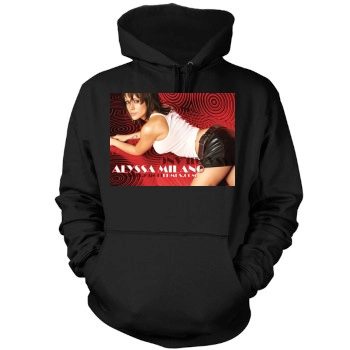 Alyssa Milano Mens Pullover Hoodie Sweatshirt