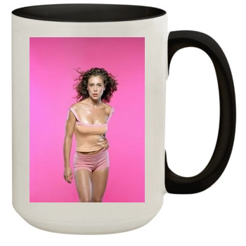 Alyssa Milano 15oz Colored Inner & Handle Mug