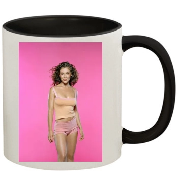 Alyssa Milano 11oz Colored Inner & Handle Mug