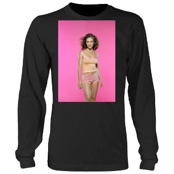 Alyssa Milano Men's Heavy Long Sleeve TShirt