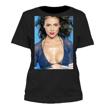 Alyssa Milano Women's Cut T-Shirt