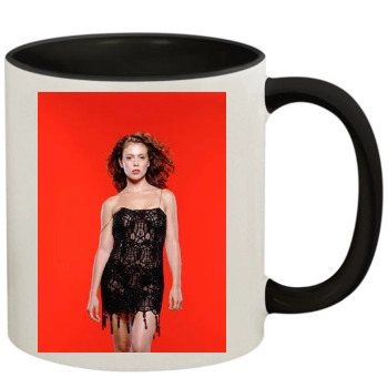 Alyssa Milano 11oz Colored Inner & Handle Mug