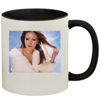 Alyssa Milano 11oz Colored Inner & Handle Mug