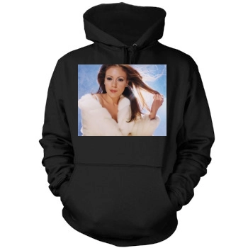 Alyssa Milano Mens Pullover Hoodie Sweatshirt