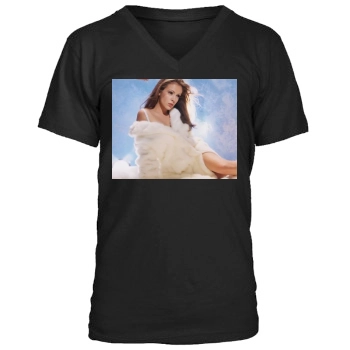 Alyssa Milano Men's V-Neck T-Shirt