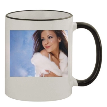 Alyssa Milano 11oz Colored Rim & Handle Mug