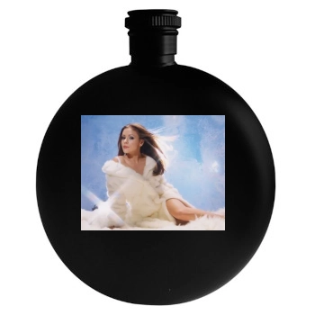 Alyssa Milano Round Flask