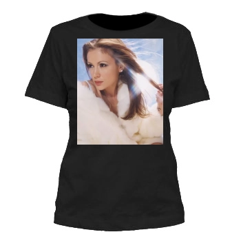 Alyssa Milano Women's Cut T-Shirt