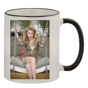 Amber Heard 11oz Colored Rim & Handle Mug