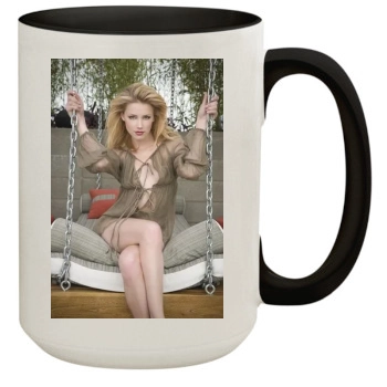 Amber Heard 15oz Colored Inner & Handle Mug