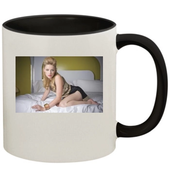 Amber Heard 11oz Colored Inner & Handle Mug