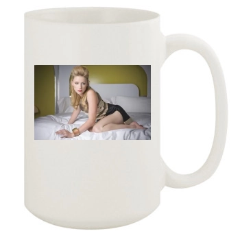 Amber Heard 15oz White Mug