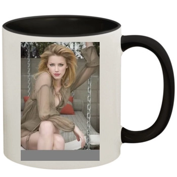 Amber Heard 11oz Colored Inner & Handle Mug