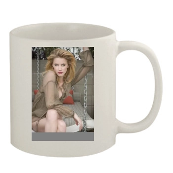 Amber Heard 11oz White Mug