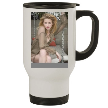 Amber Heard Stainless Steel Travel Mug