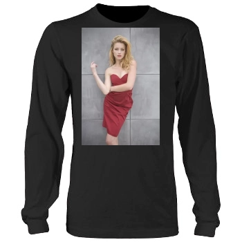 Amber Heard Men's Heavy Long Sleeve TShirt