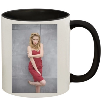 Amber Heard 11oz Colored Inner & Handle Mug