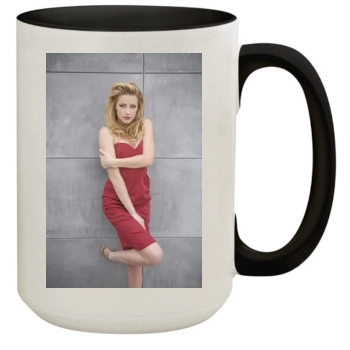 Amber Heard 15oz Colored Inner & Handle Mug