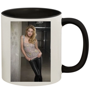 Amber Heard 11oz Colored Inner & Handle Mug